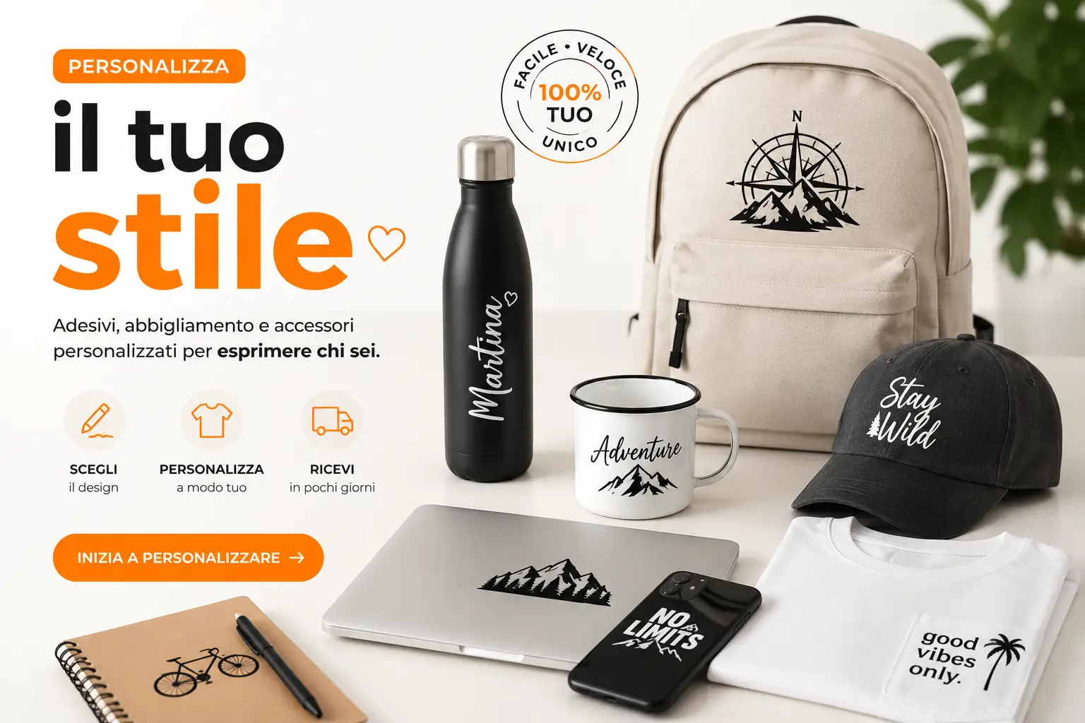 Idee e grafiche personalizzate