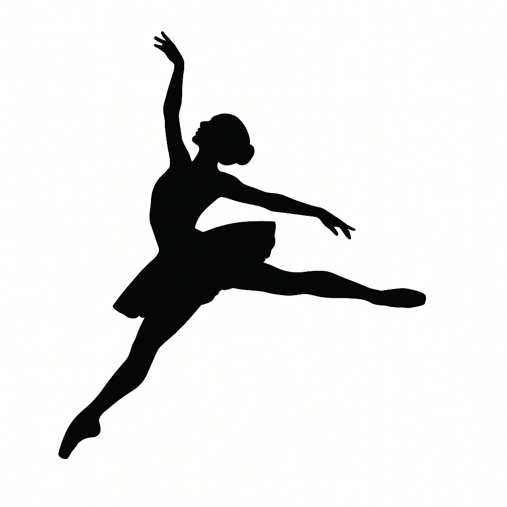 Ballerina Elegante nel Salto